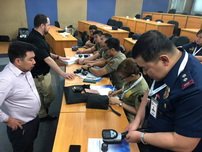 野外作業(yè)下的無損檢測，隱藏在150mm深處的違禁品探測